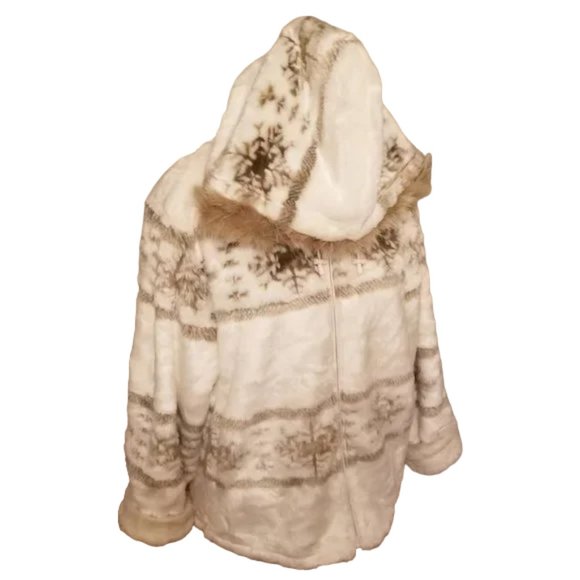 NWOT | Domini International | Faux Fur | Hooded | Reversible | Jacket | Size: XL - Picture 7 of 16